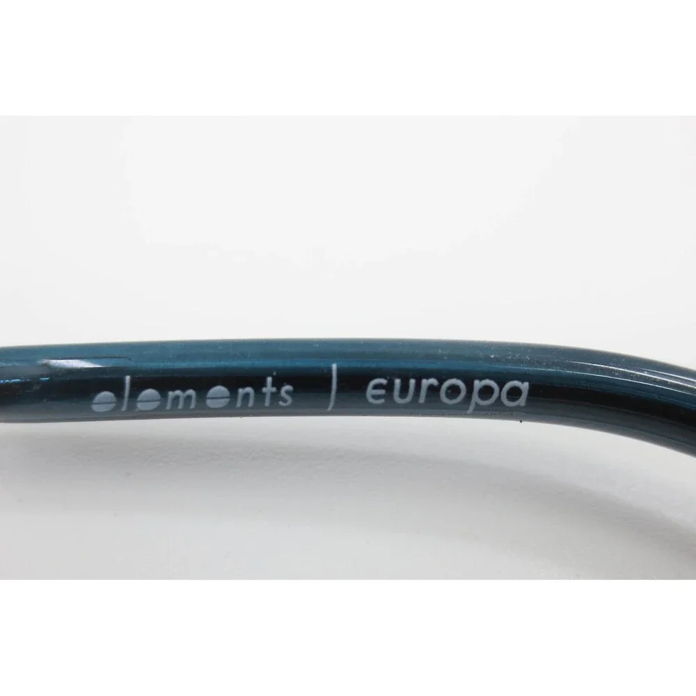 Elements Europa EL-450 Blue Striped Clear Cat Eye Eyeglass Frames 53-16-140 C1